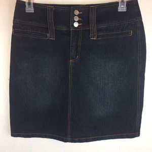 Zoey And Beth Blue Jeans Skirt